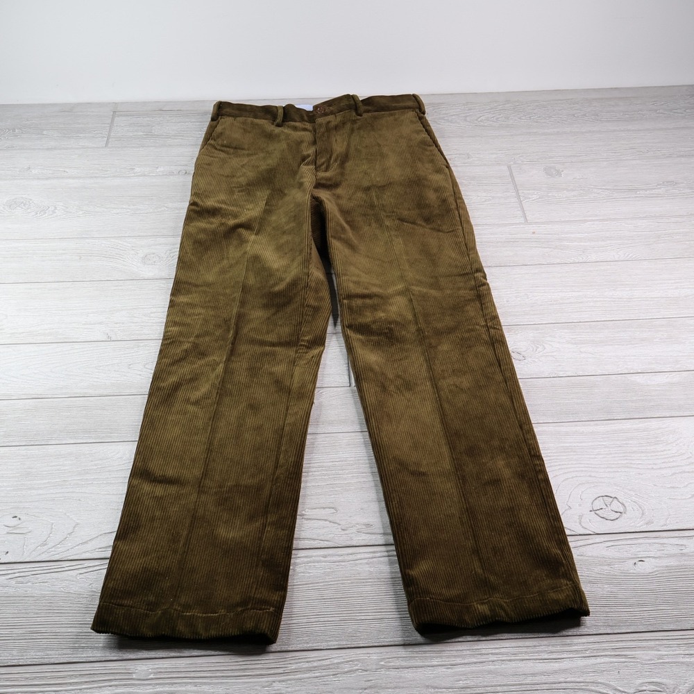 Polo Ralph Lauren Classic Fit Corduroy Pants Men's 30x30 Brown Straight Leg